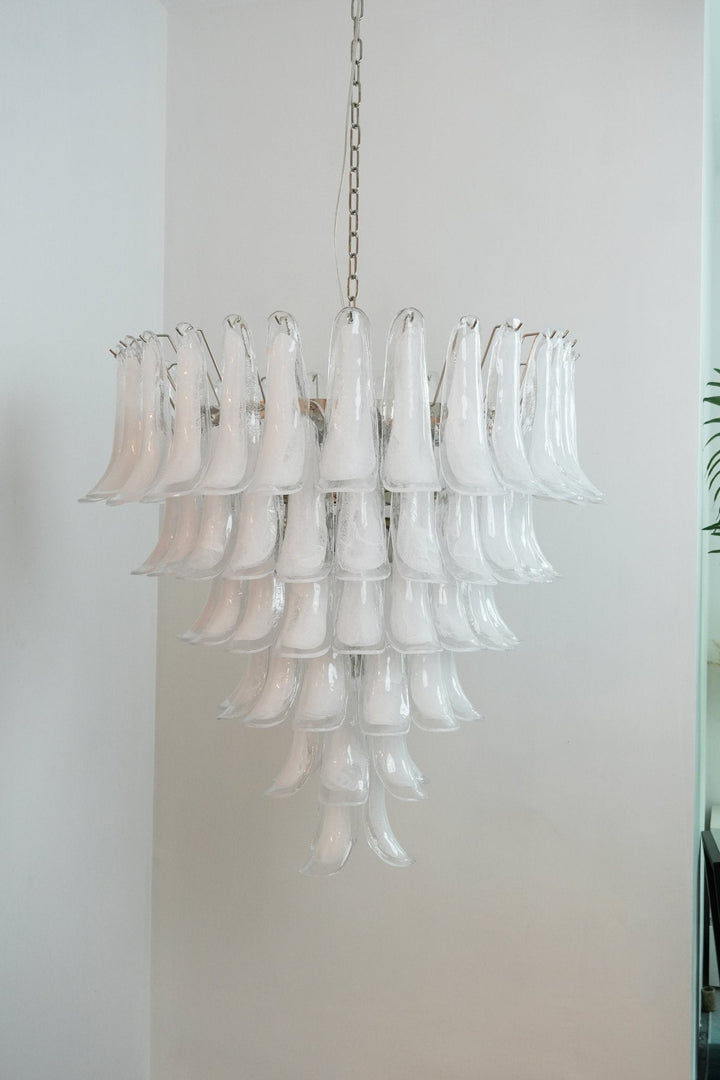 Celiian lampadario petali in vetro di Murano vintage
