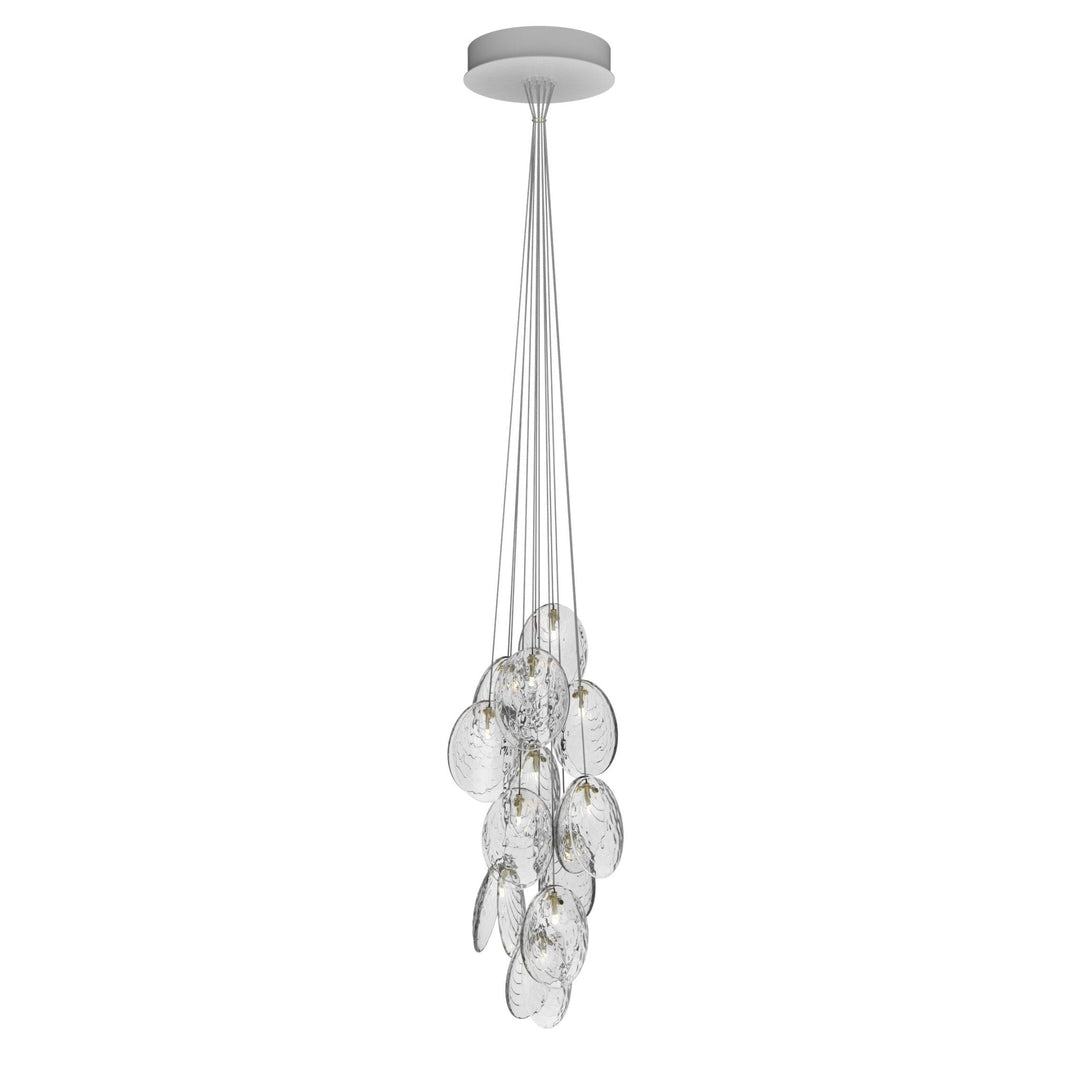 Thalassic lampadario grappolo Architettonico a Gocce