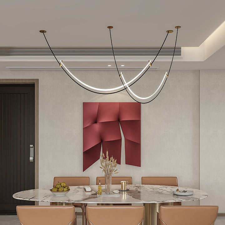 Arisha Lampada a Sospensione LED Curva