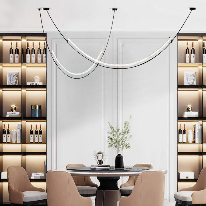 Arisha Lampada a Sospensione LED Curva