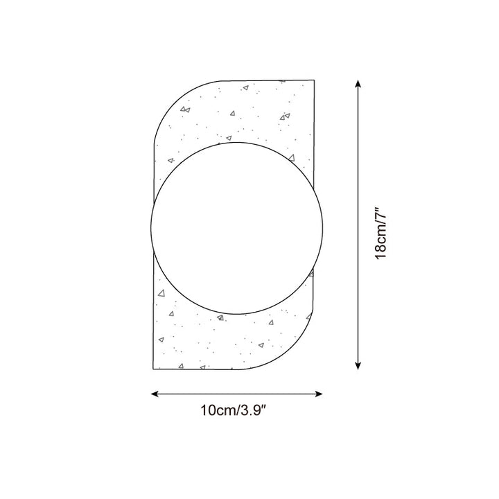 Ritta Travertine Wall Lamp - Letslighting