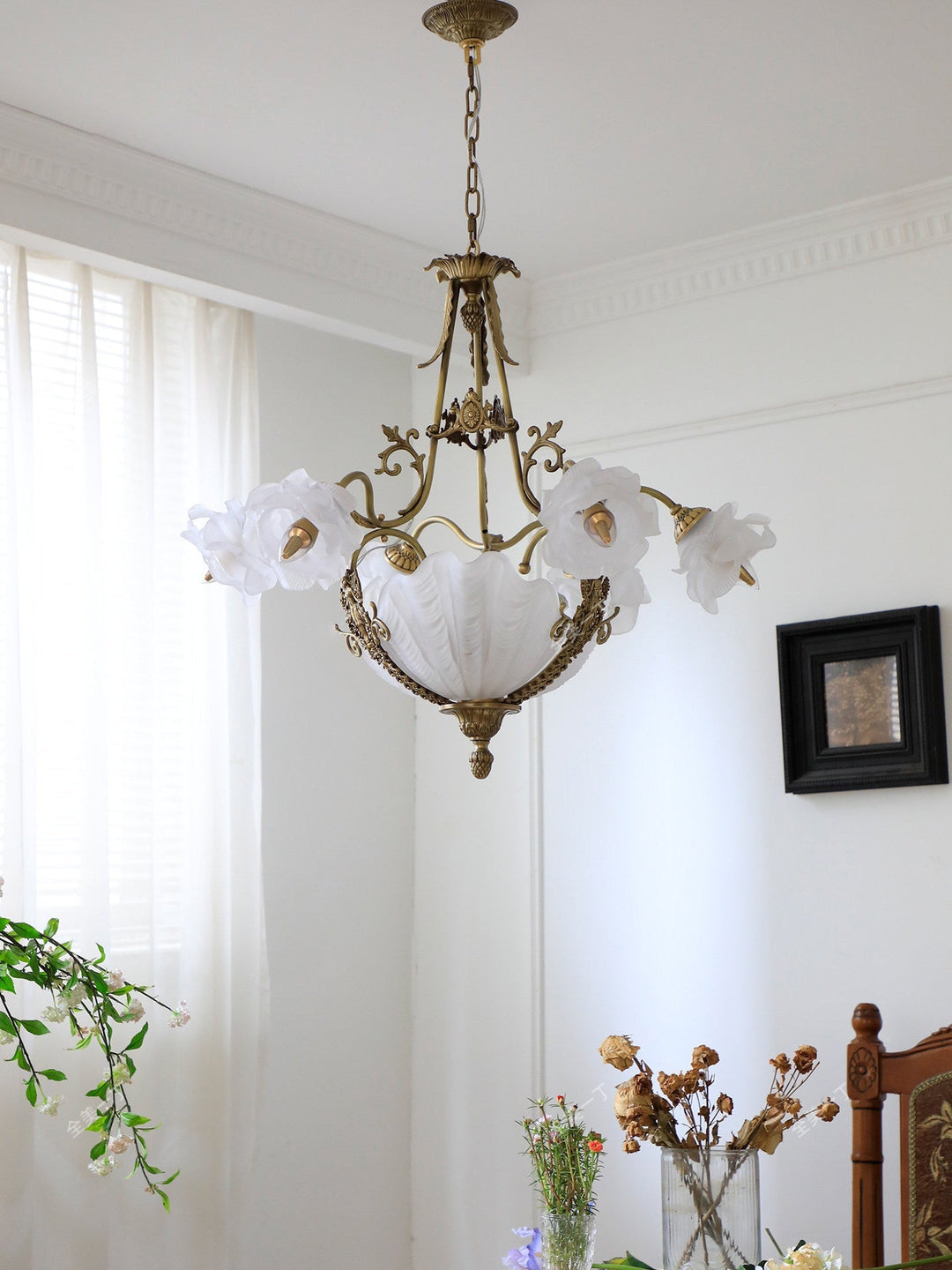 Casalora lampadario in ottone