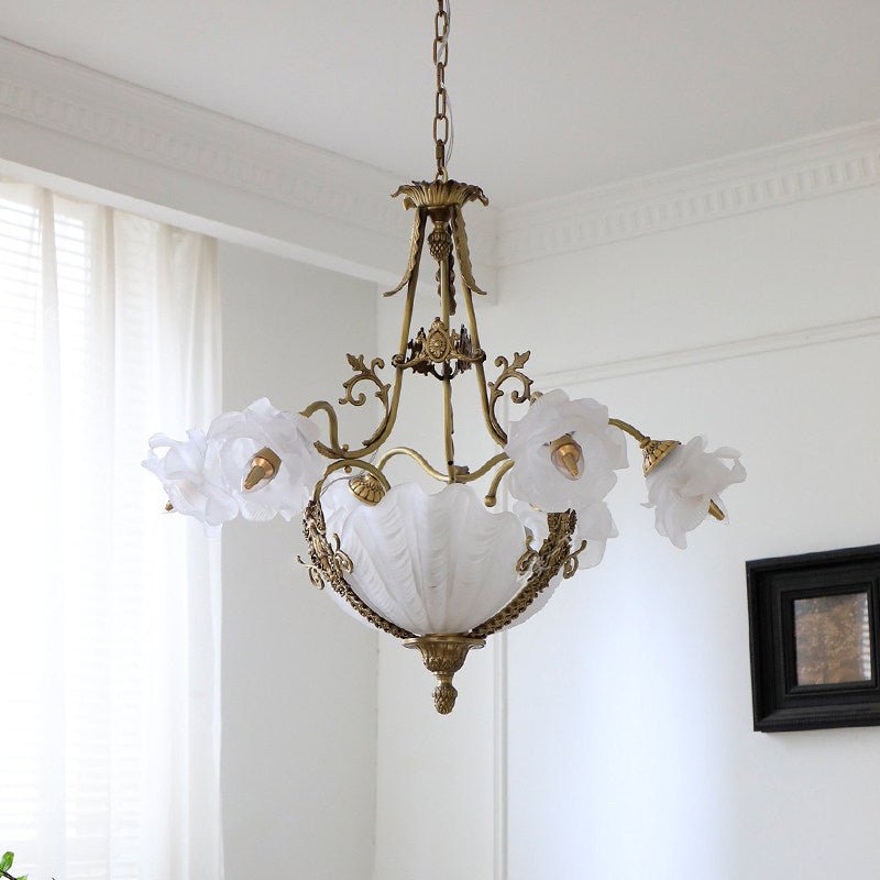 Casalora lampadario in ottone