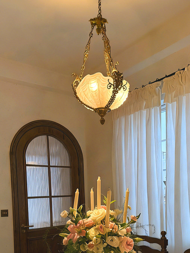 Casalora lampadario in ottone