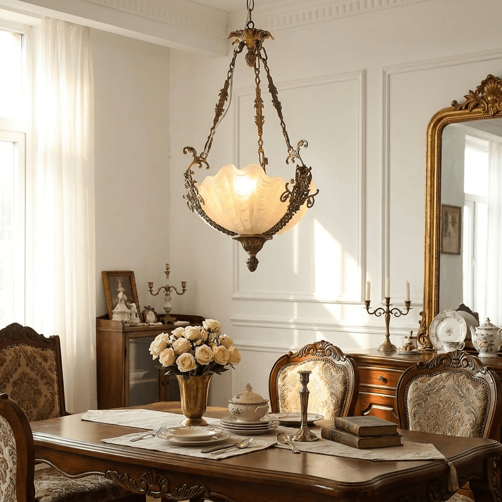 Casalora lampadario in ottone