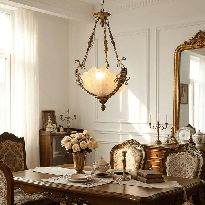 Casalora lampadario in ottone