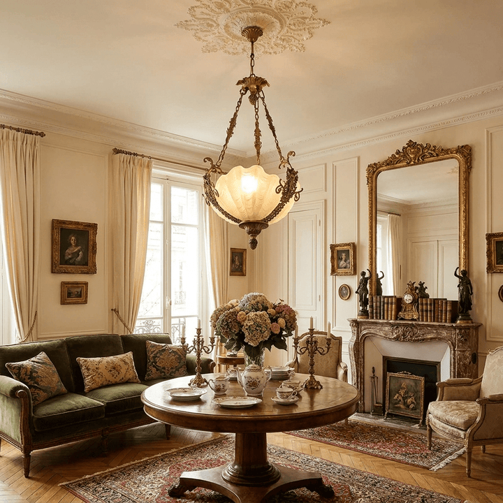 Casalora lampadario in ottone