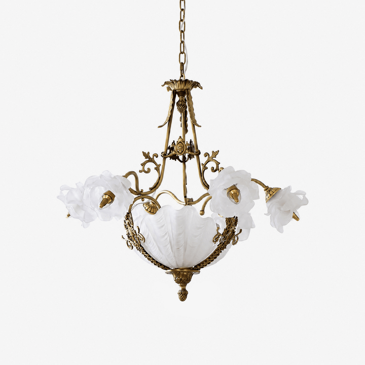 Casalora lampadario in ottone