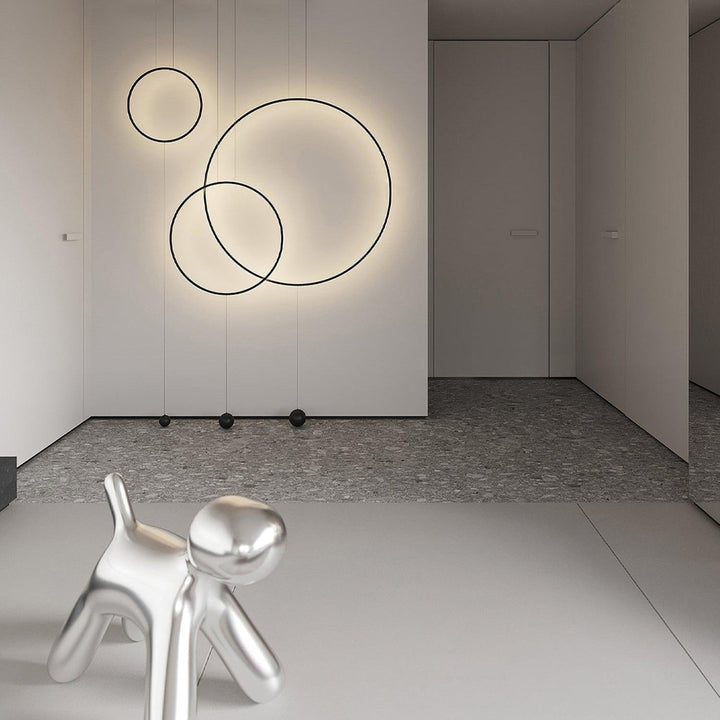 Ryker lampada a sospensione minimalista Circolare
