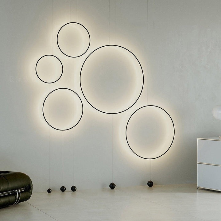Ryker lampada a sospensione minimalista Circolare