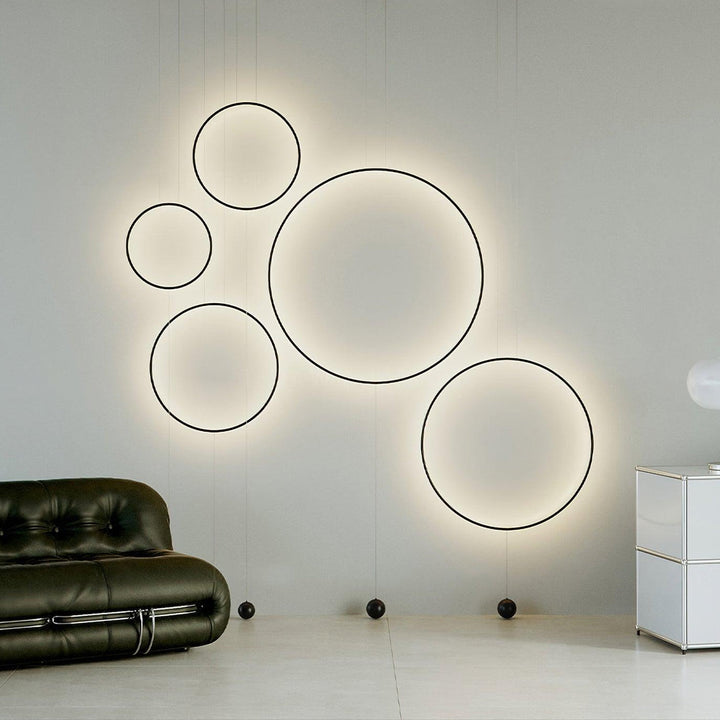 Ryker lampada a sospensione minimalista Circolare