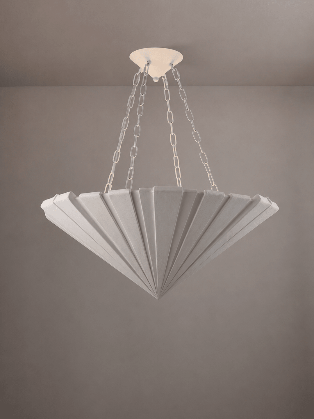 Sorisira lampadario in gesso della Serie gesso