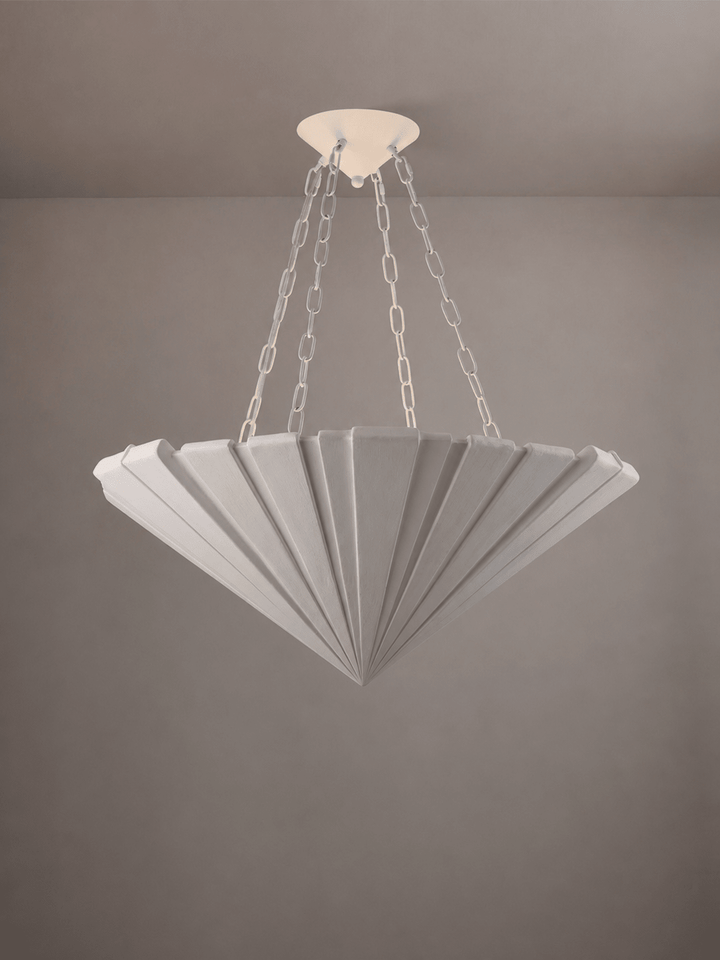 Sorisira lampadario in gesso della Serie gesso
