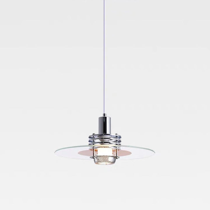 Valentina Moderno Metallo/Vetro/Acrilico Sospensione Bianco/Blu/Arancio/Argento Soggiorno