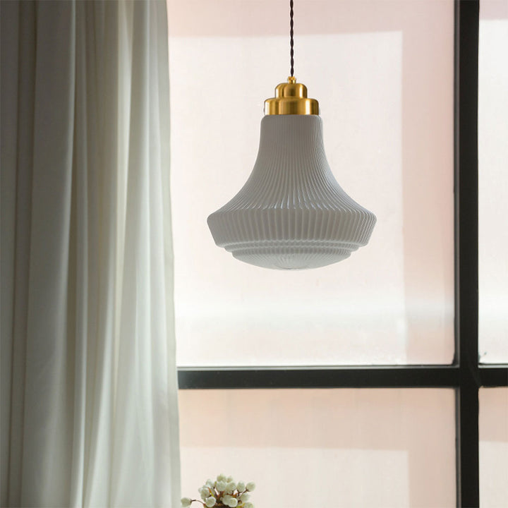 Valentina Retro Lampade a Sospensione Metallo Vetro La Camera Camera da Letto