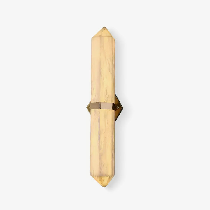 Alabaster Obelisk Wall Sconce - Blowlighting