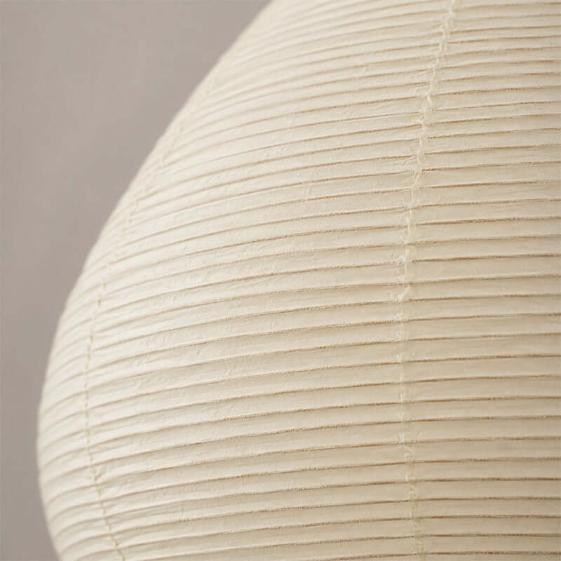 Onion lampada a sospensione in carta beige
