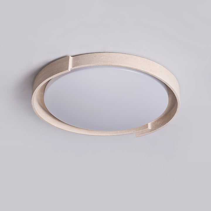 Zevinarae Travertine Ceiling Light - Letslighting