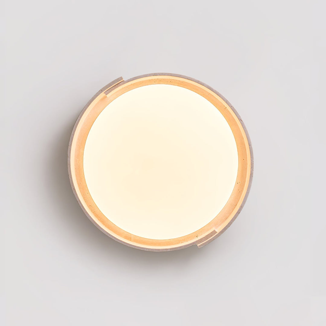 Zevinarae Travertine Ceiling Light - Letslighting