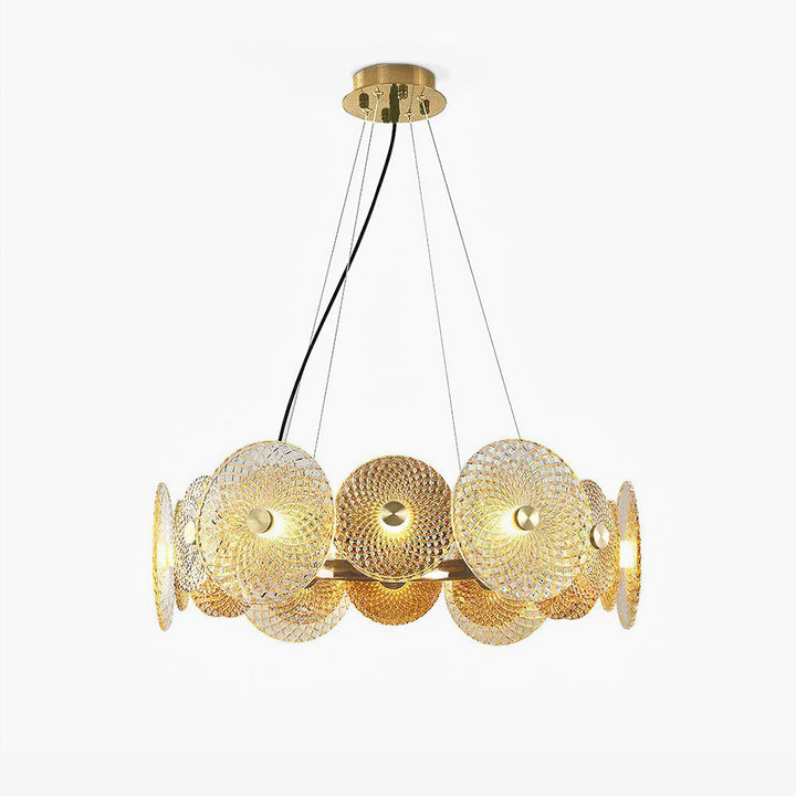Zeveleth lampadario di lusso Postmoderno in Cristallo