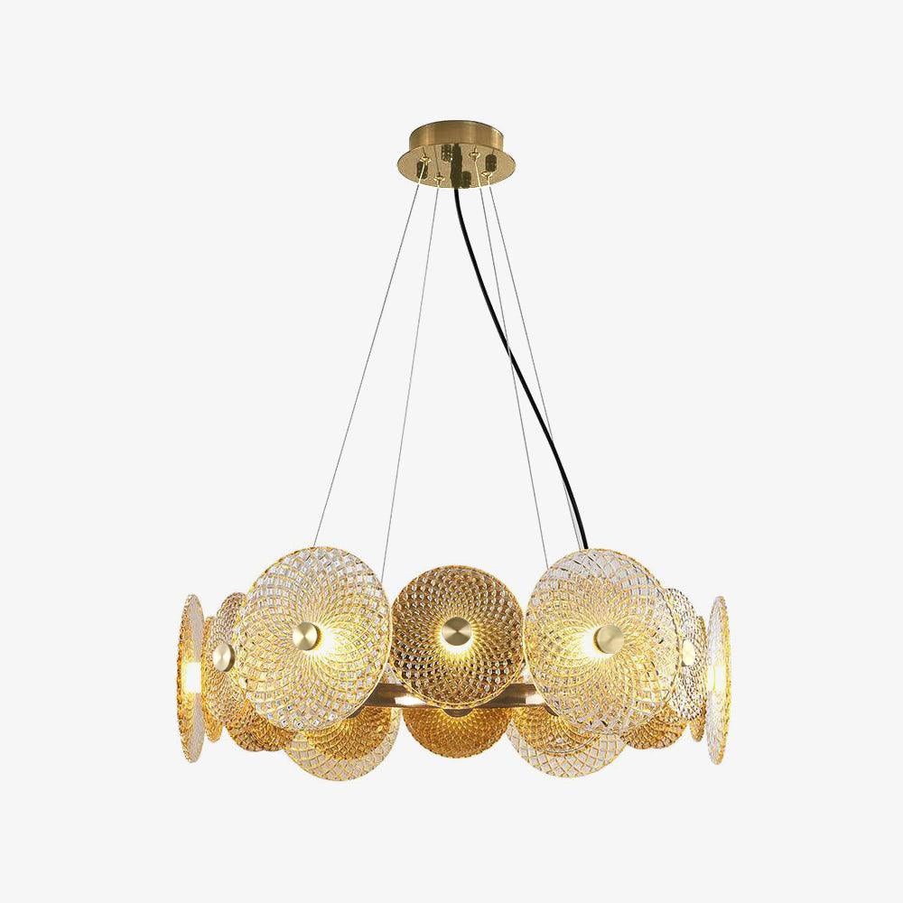 Zeveleth lampadario di lusso Postmoderno in Cristallo