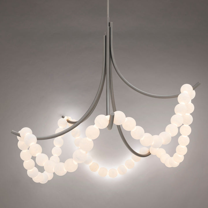 Parel lampadario alabastro