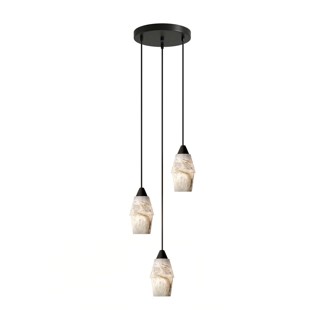 Pavilion alabastro grappolo lampadario