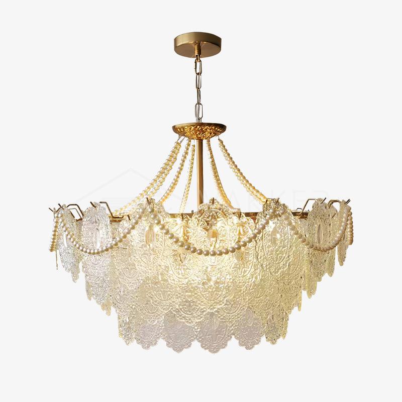 Eirivaine lampadario in vetro