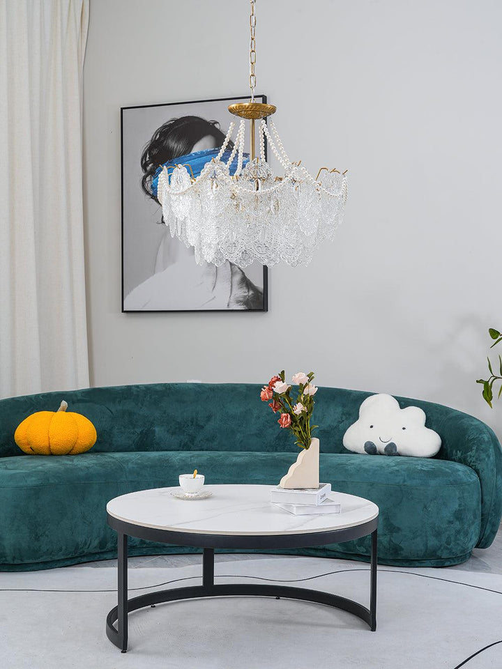 Eirivaine lampadario in vetro