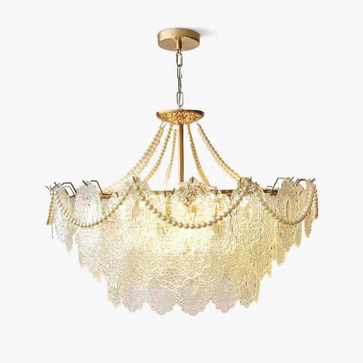 Eirivaine lampadario in vetro