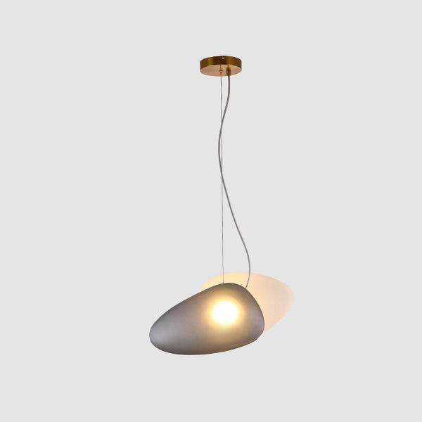 Nivelle lampada a sospensione in vetro Fumato Trasparente