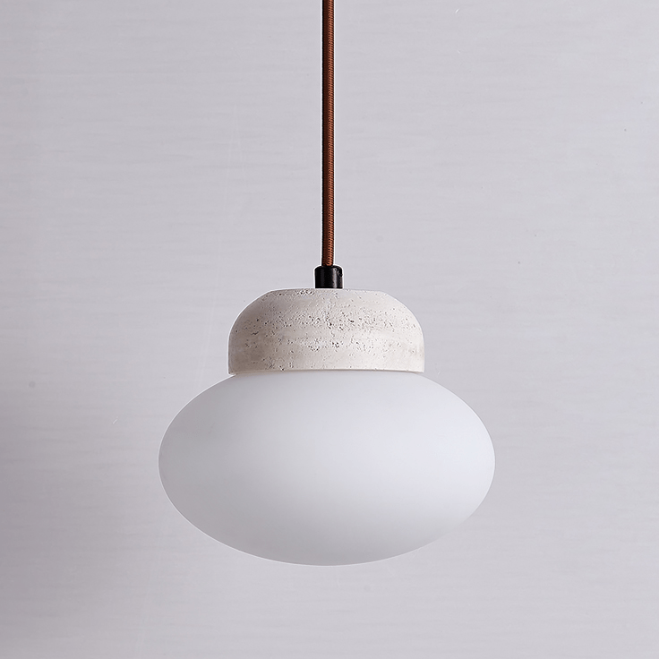 Sora lampada a sospensione con ciottoli a globo