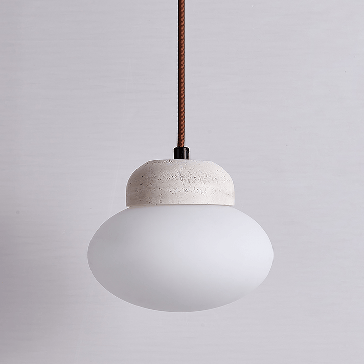 Sora lampada a sospensione con ciottoli a globo