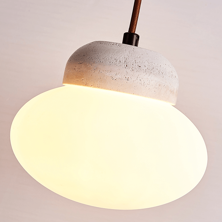Sora lampada a sospensione con ciottoli a globo