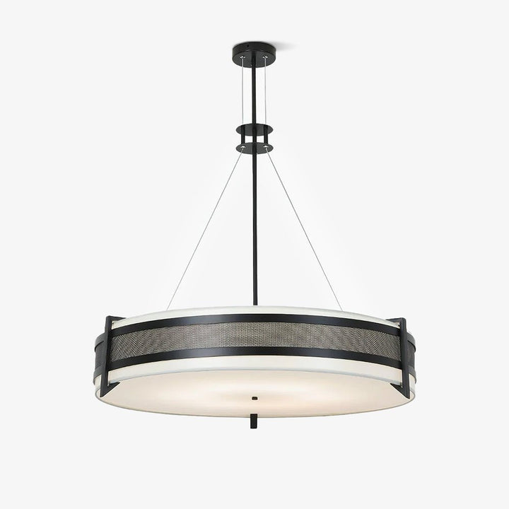 Rivanora lampadario Pedesina nero Rete LED