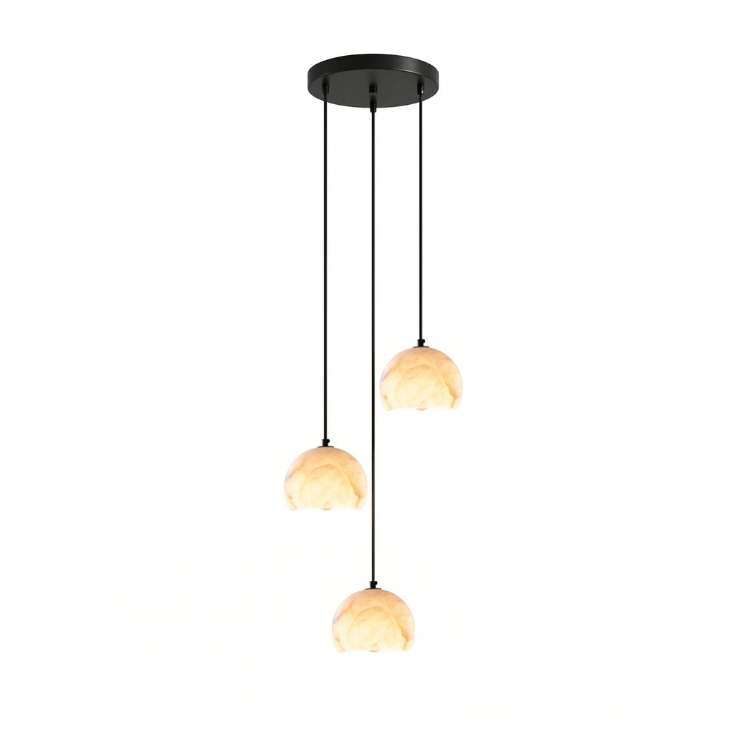 Nerea alabastro Cupola lampadario per scale