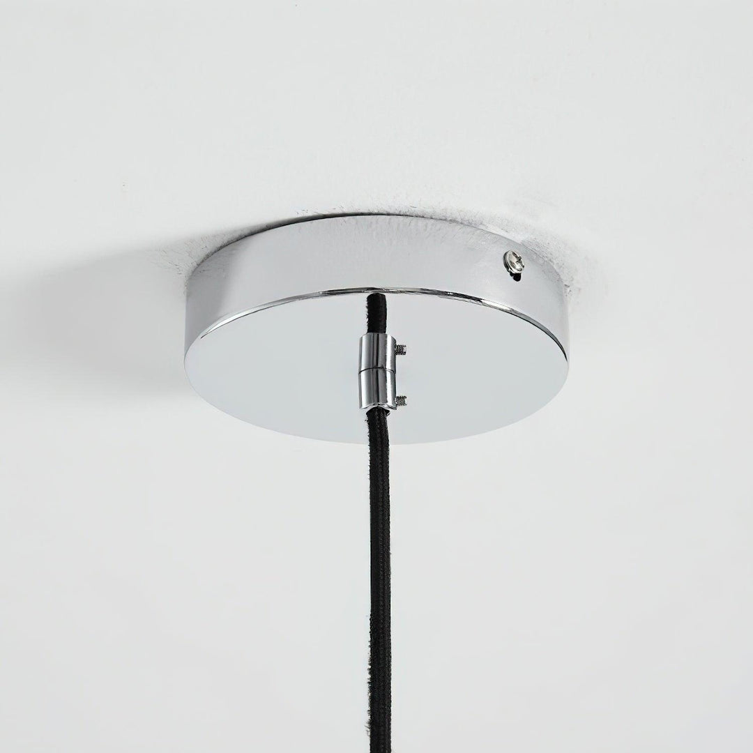 Aria Lampadario Marrone e Arancione