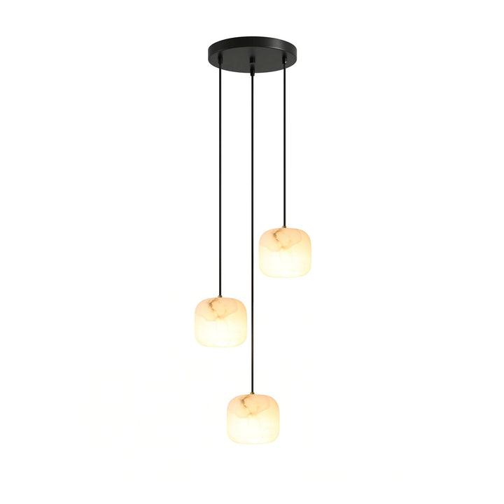 Serelle alabastro lampadario a grappolo