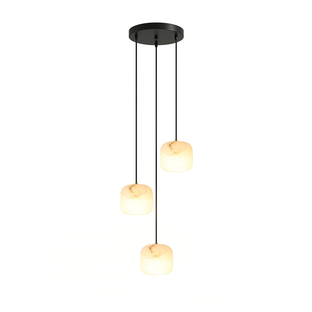 Serelle alabastro lampadario a grappolo