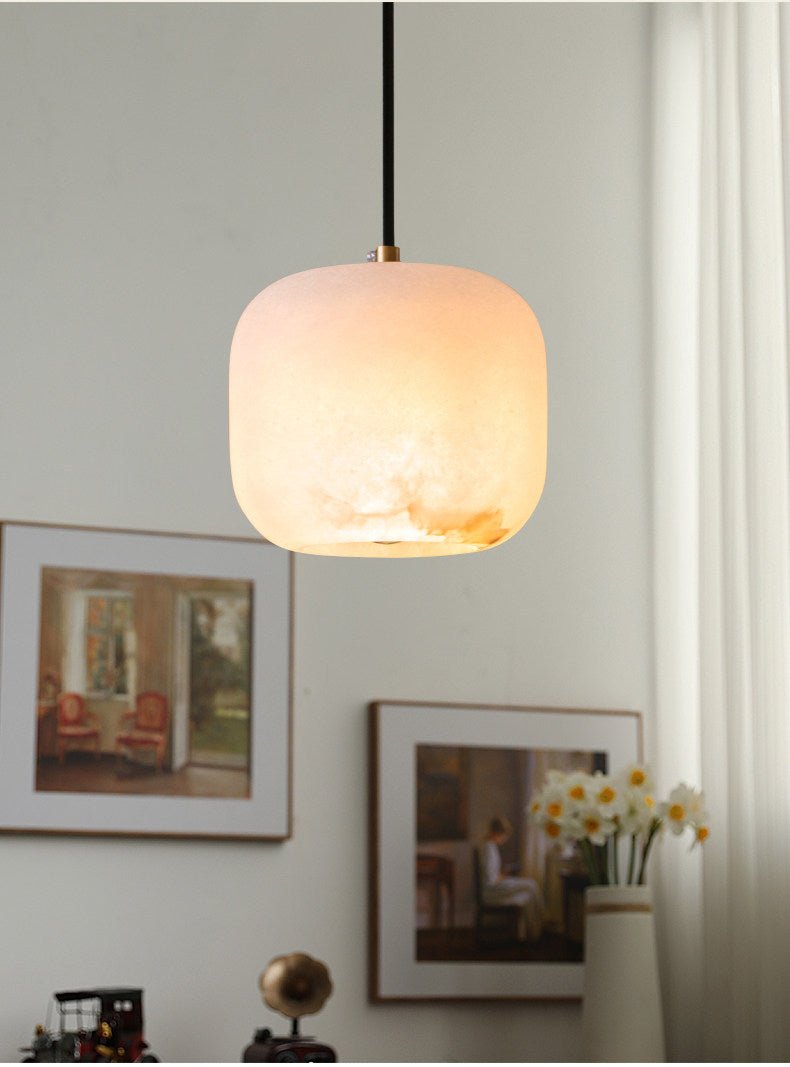 Serelle alabastro lampadario a grappolo