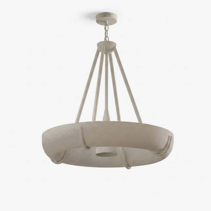 Lampadario gesso Drum cilindrico