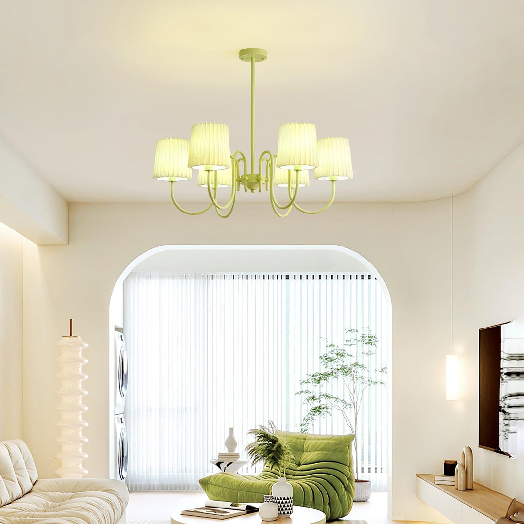 Serorissa lampadario in tessuto