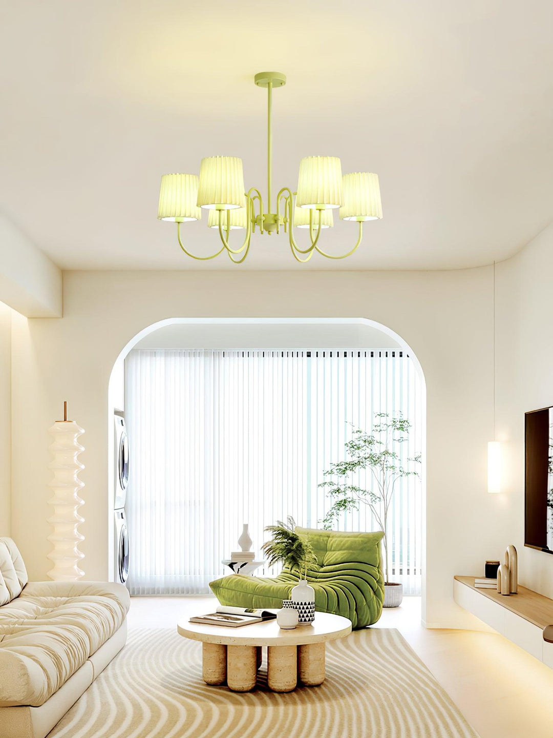 Serorissa lampadario in tessuto