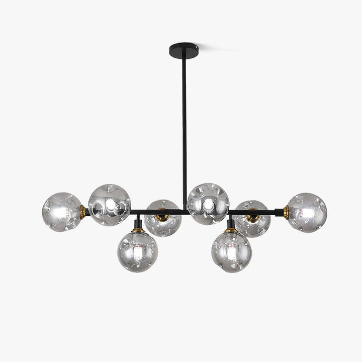 Velaiel lampadario in vetro e metallo