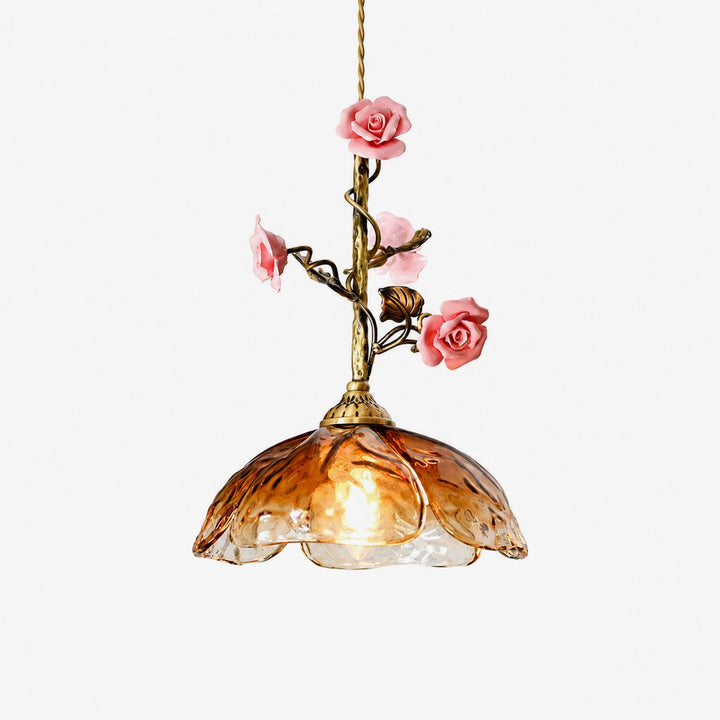 Trellis lampada a sospensione Rose