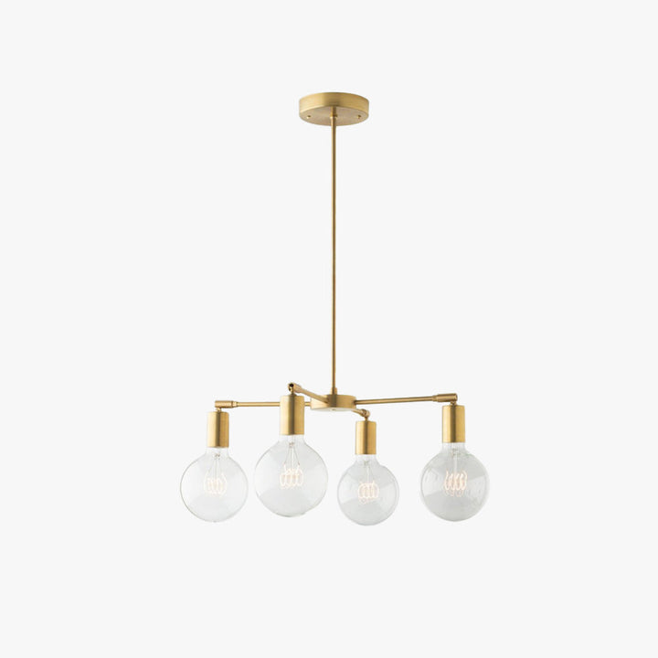 Valentina Moderno LED Metallo Vetro Lampadari Camera da Letto