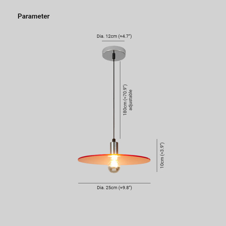 Arisha Nordico LED  Acrilico Lampade a Sospensione Camera da Letto