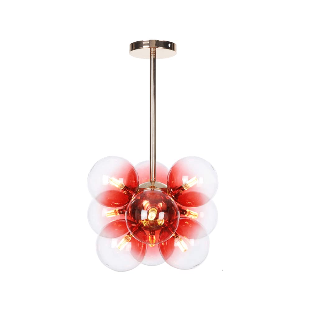 Valentina Moderno Metallo/Vetro Sospensione Rosso/Verde/Grigio/Blu/Bianco/Ambra Camera da letto/Ristorante