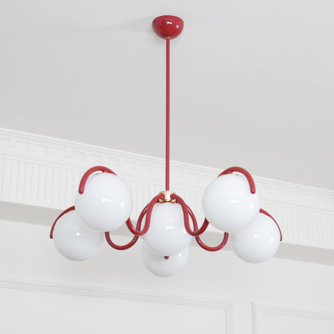 Aria Lampadario Lineare Curvo