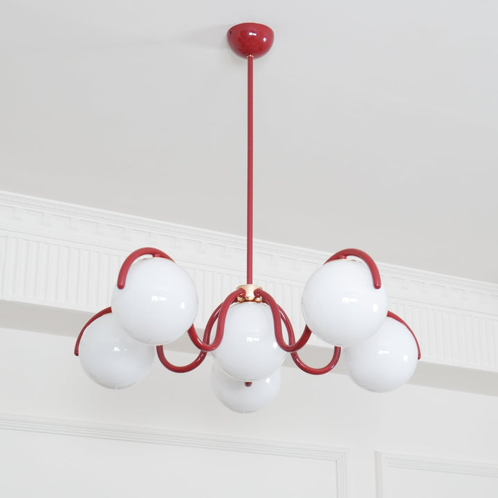 Aria Lampadario Lineare Curvo